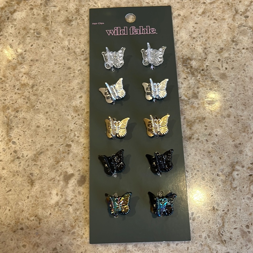 butterfly clips